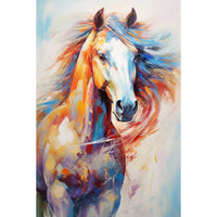 Thumbnail for Horse Canvas Abstract Art