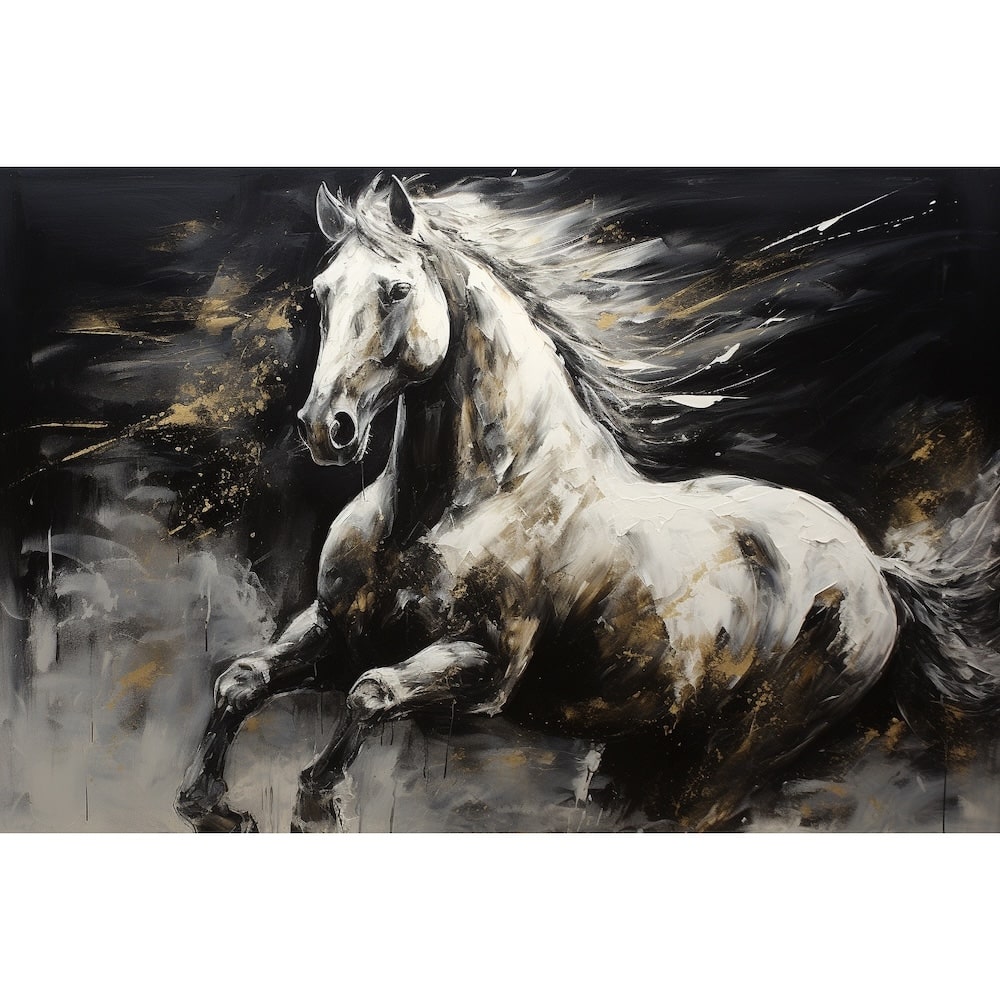 Modern Horse Canvas