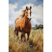Thumbnail for Horse Acrylic Canvas Painting