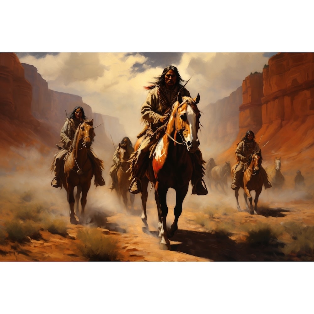 Indian Horse Canvas