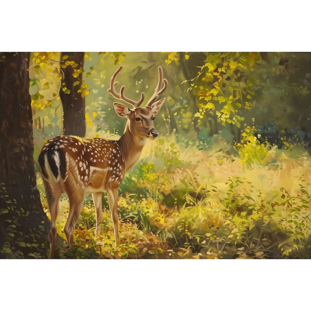 Roe Deer Canvas