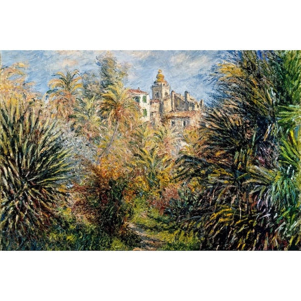 Impressionism Garden Canvas