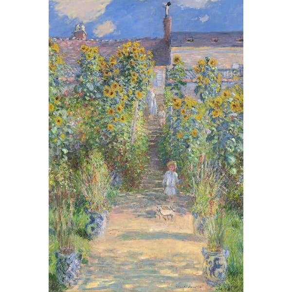 Garden Canvas Monet