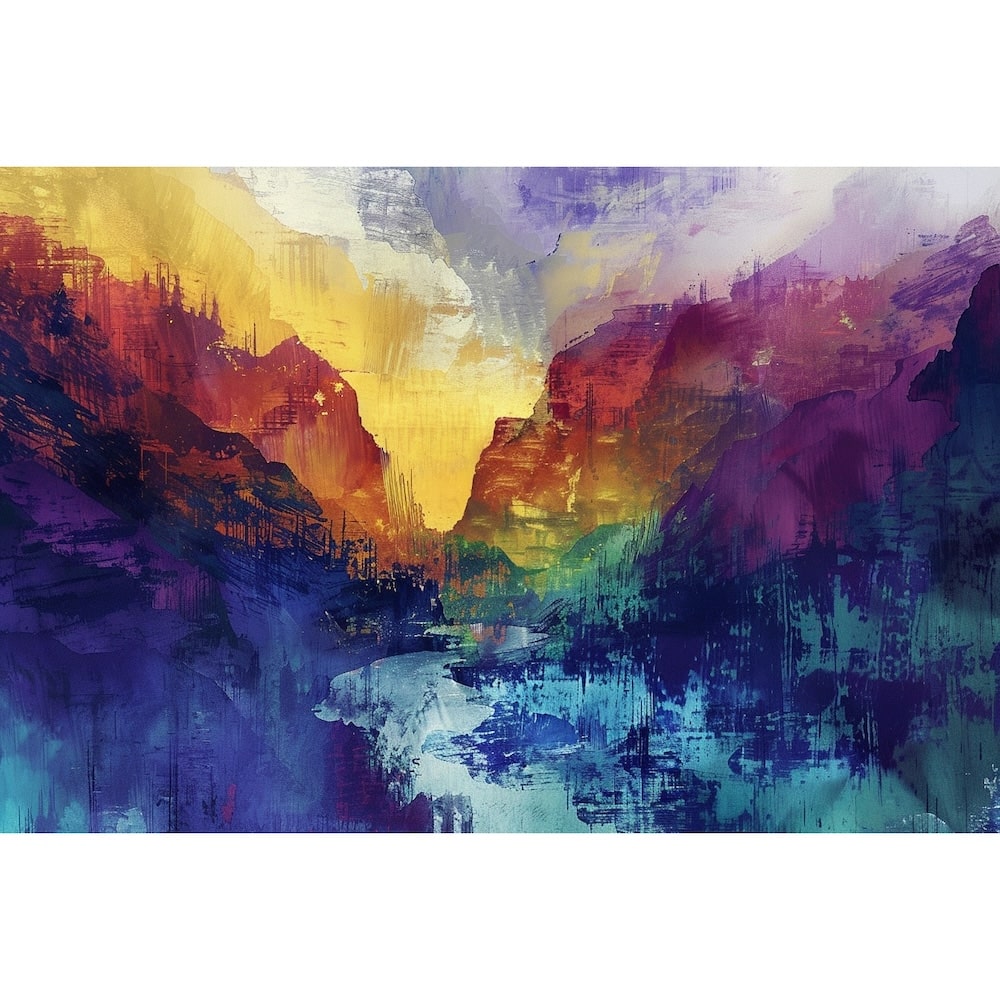 Contemporary Landscape Oil Canvas