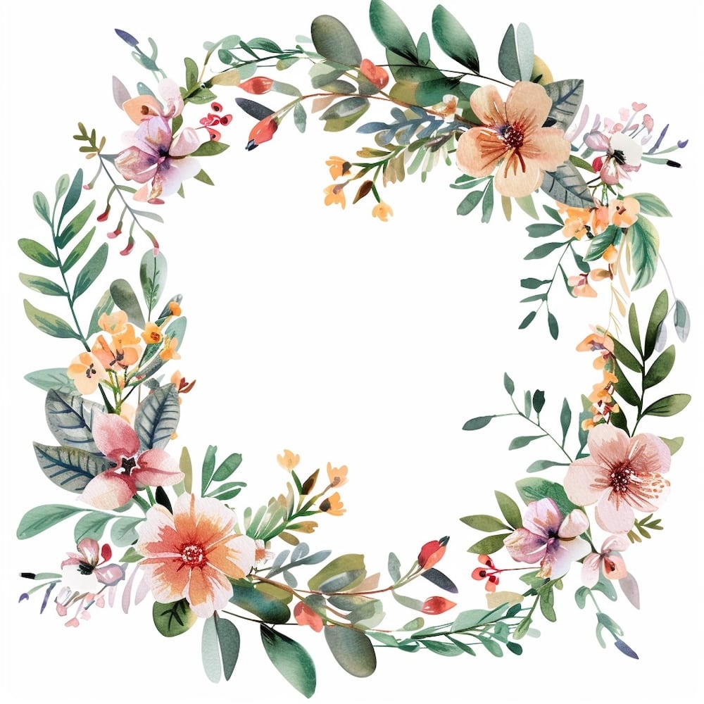 Flower Crown Canvas