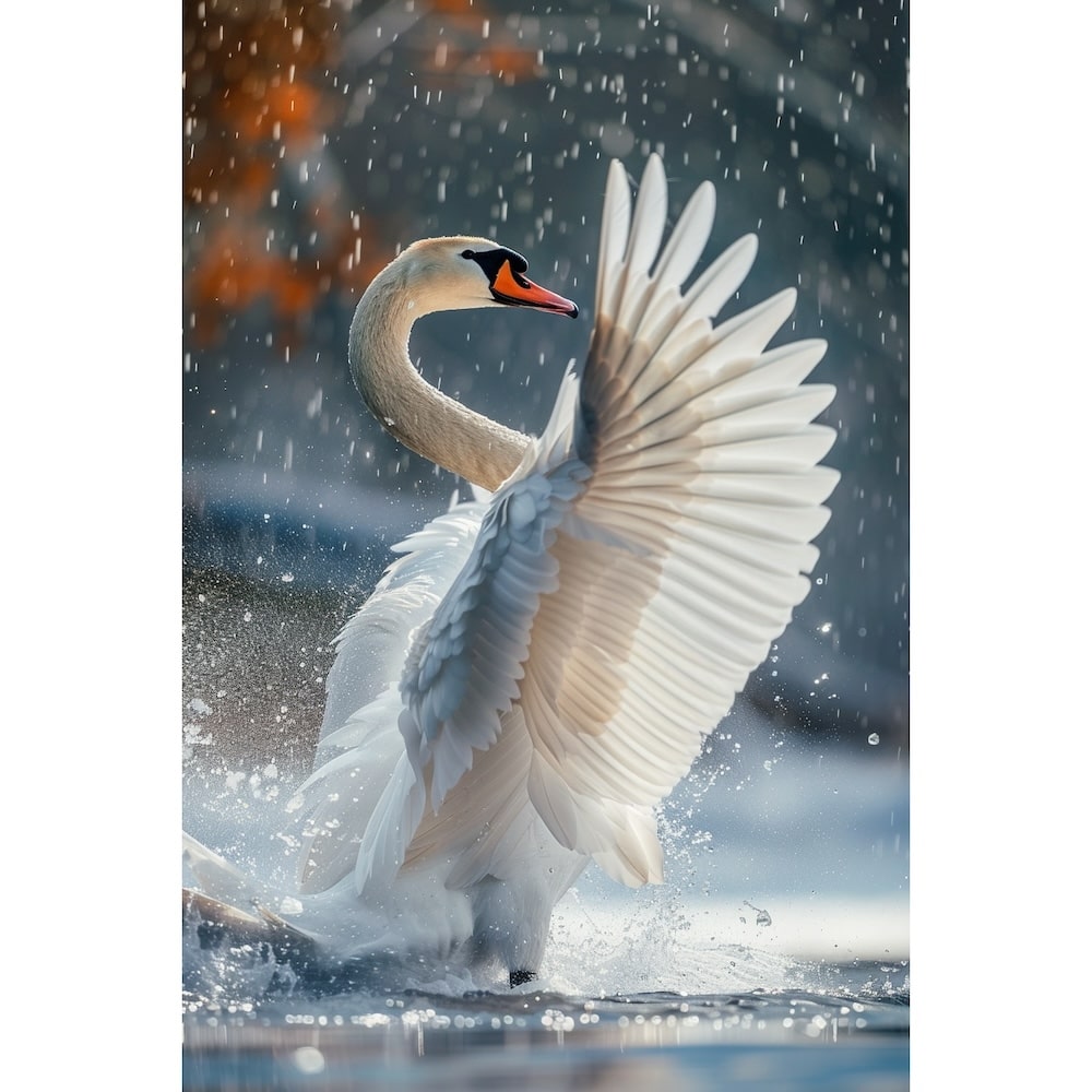 Swan Painting