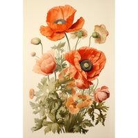 Thumbnail for Vintage Poppy Canvas
