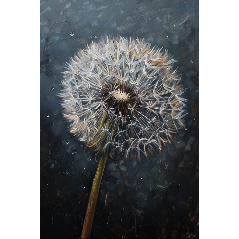 White Flower Canvas