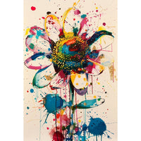 Thumbnail for Modern Flower Canvas