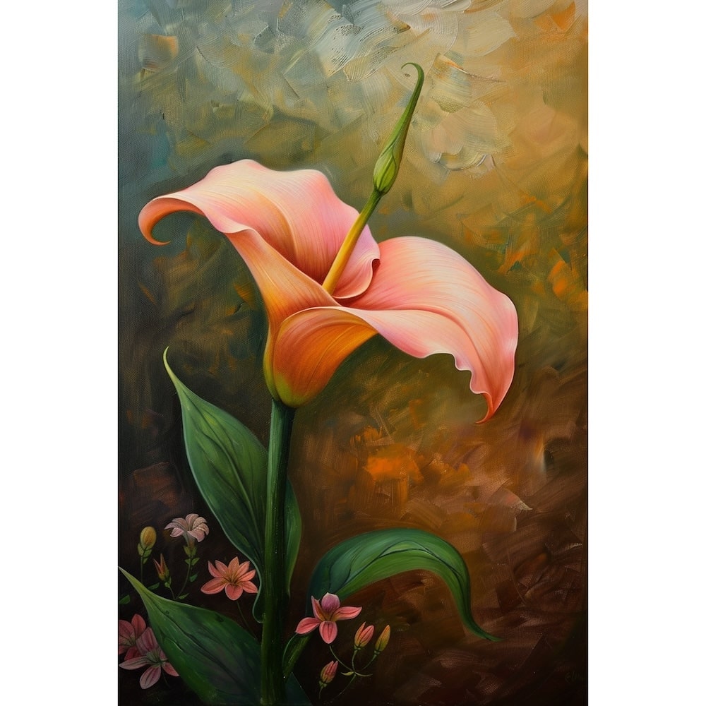 Flower Acrylic Canvas