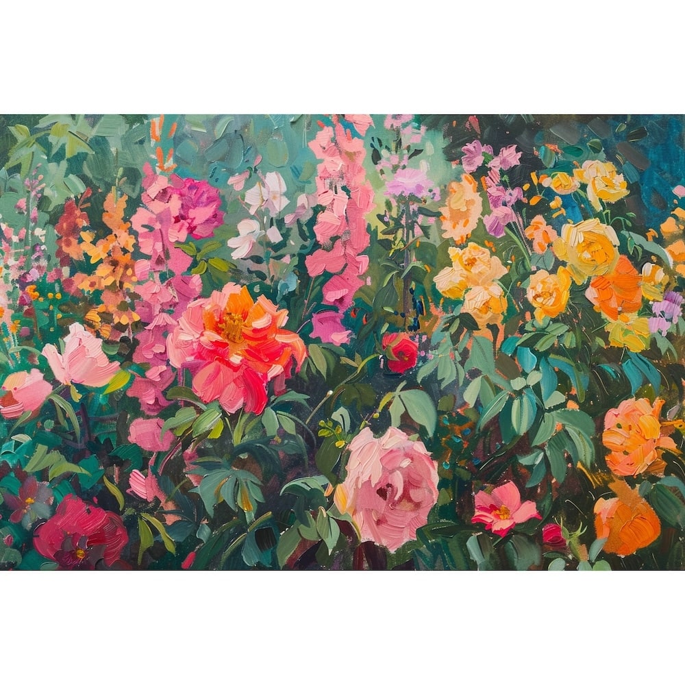 Field of Flowers Acrylic Canvas