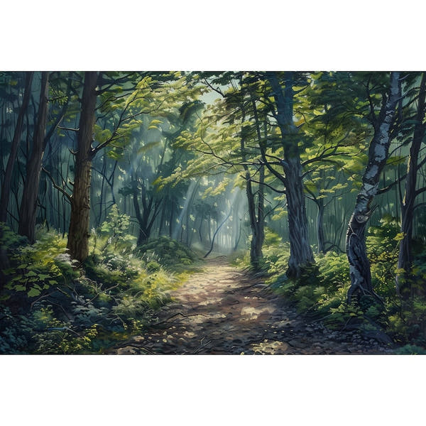 Acrylic Canvas of Forest