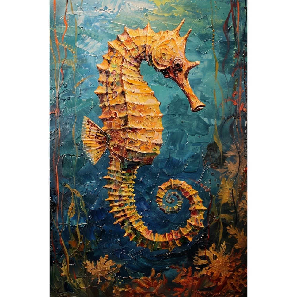 Seahorse Canvas