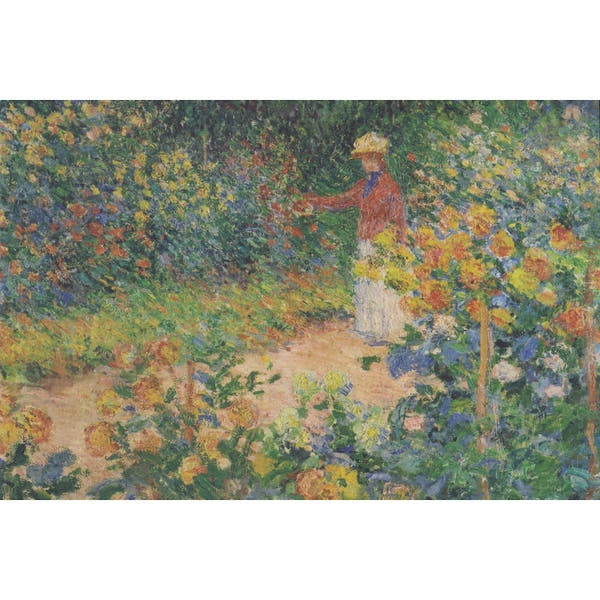 Giverny Garden Canvas Claude Monet
