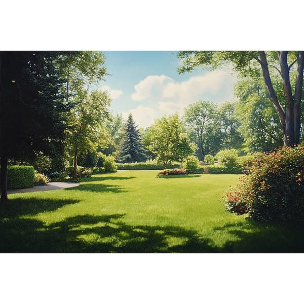 Landscape Garden Canvas