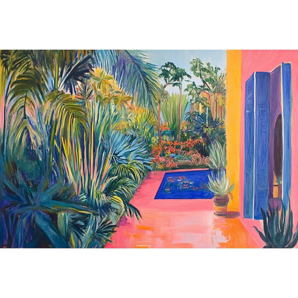 House and Garden Canvas