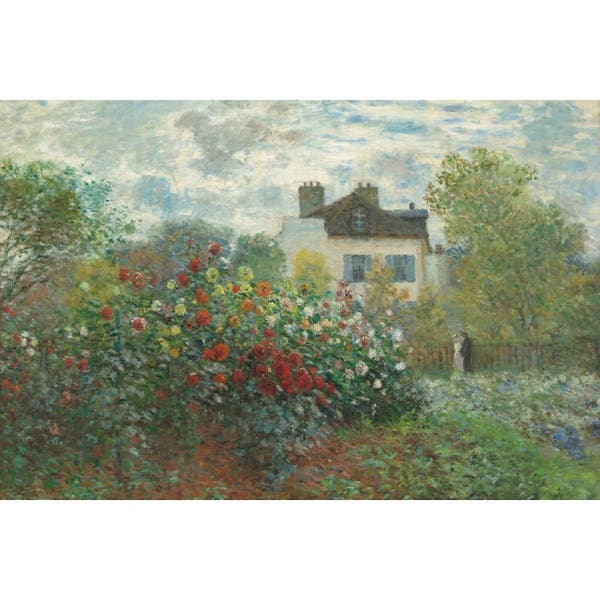 Monet's Garden Canvas