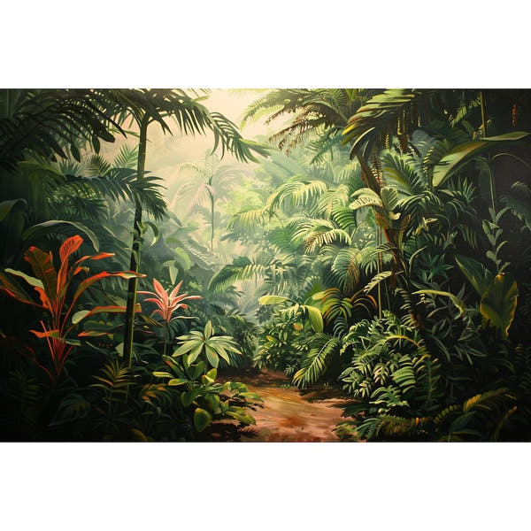 Jungle Rainforest Canvas