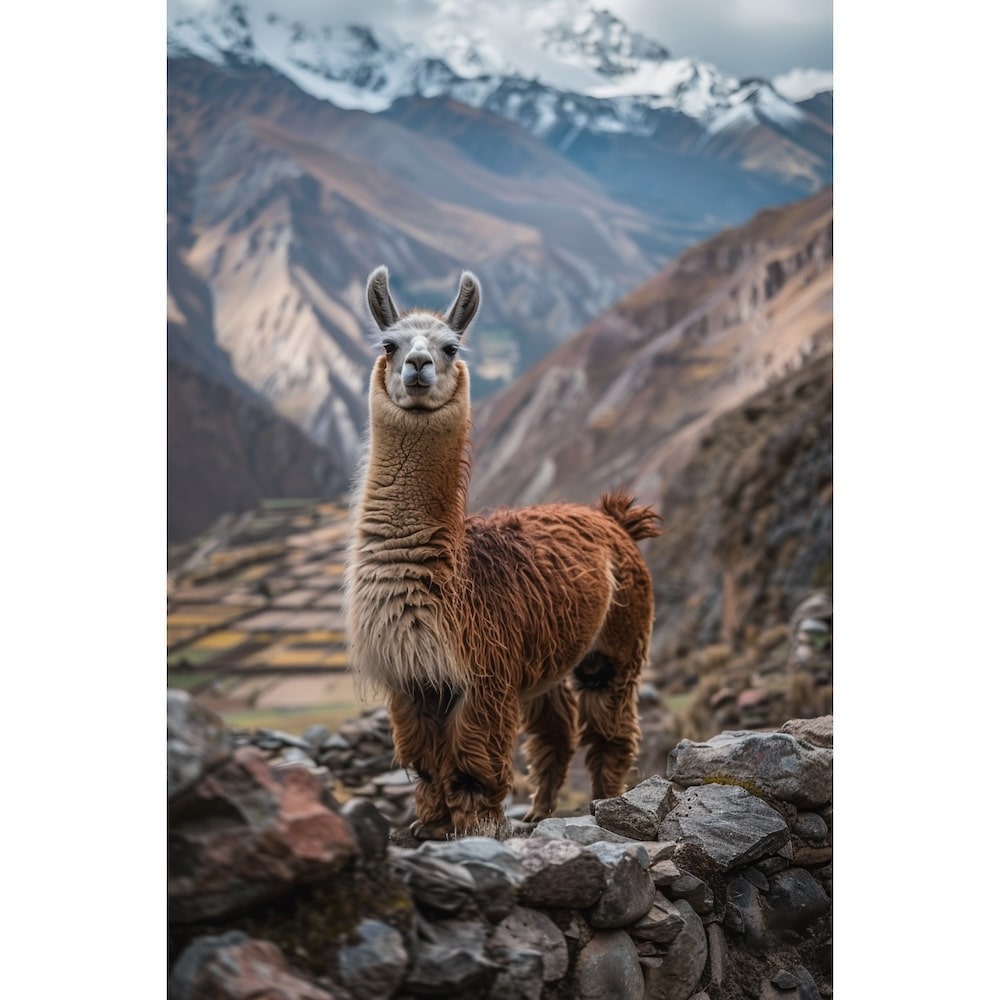 Llama Painting