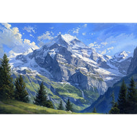 Thumbnail for Swiss Mountain Canvas