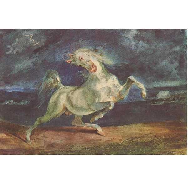 eugene delacroix horse painting