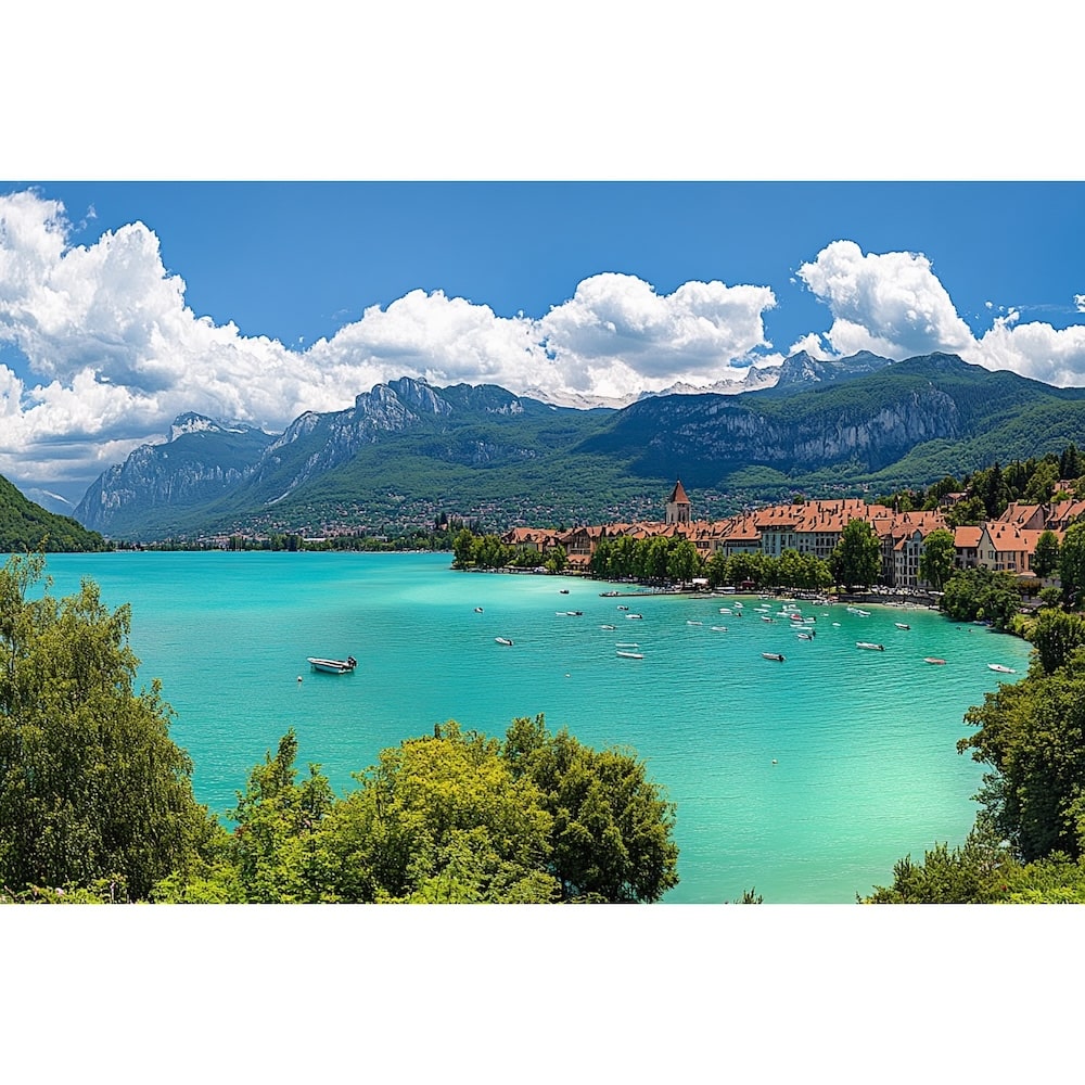 Blue Lake Canvas