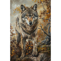 Thumbnail for Wolf Canvas on Canvas