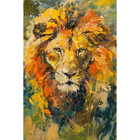 Thumbnail for Lion Oil Canvas on Canvas