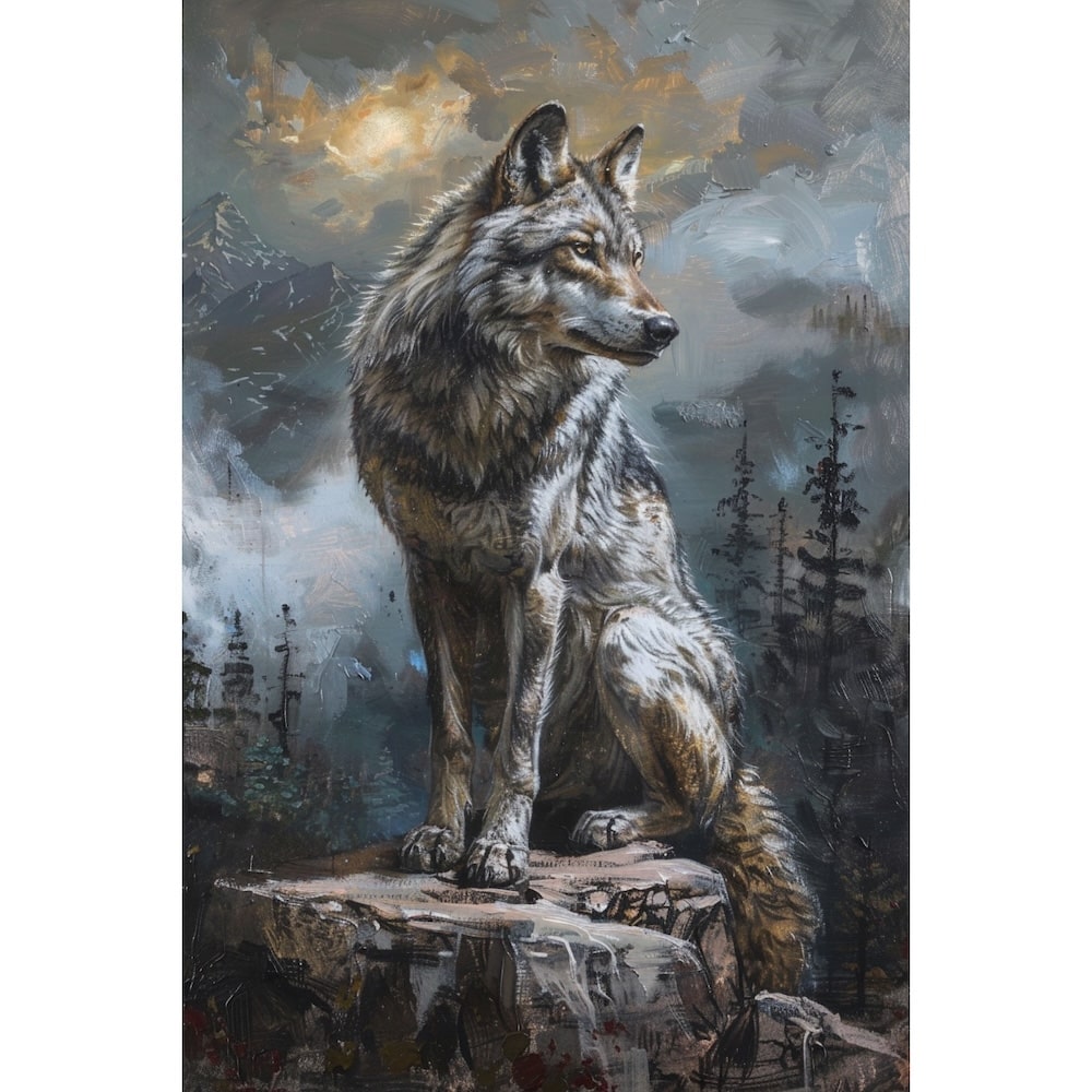 Canvas of a Wolf