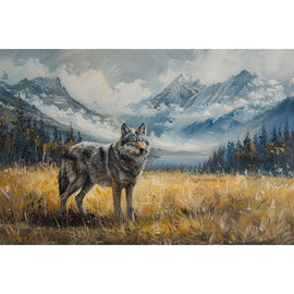 Wolf Painting