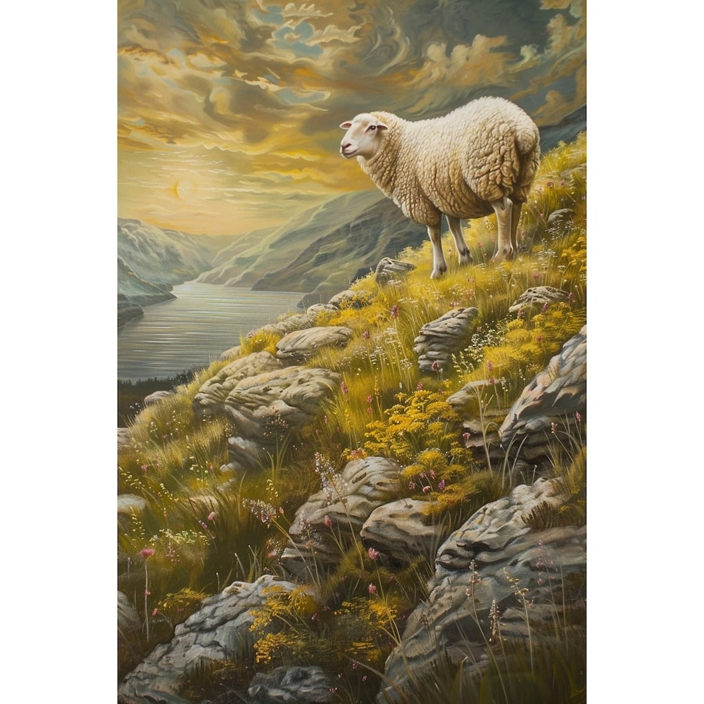 Lost Sheep Canvas