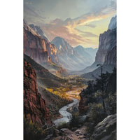 Thumbnail for Landscape Framed Painting Art