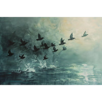 Thumbnail for Bird Abstract Acrylic Canvas
