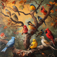 Thumbnail for Canvas with Birds