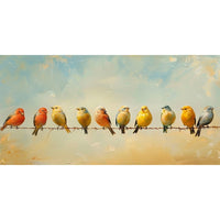 Thumbnail for Birds on a Wire Canvas