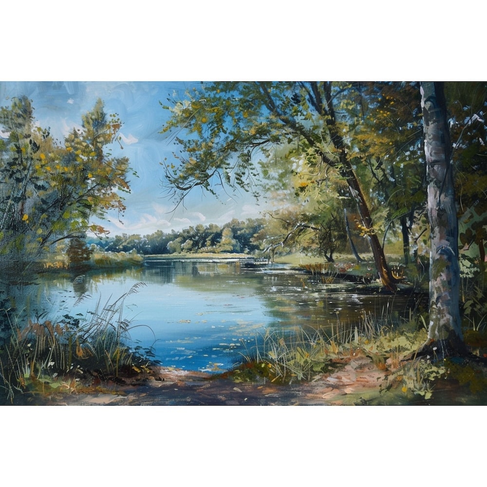 English Landscape Canvas