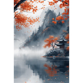 Chinese Landscape Canvas