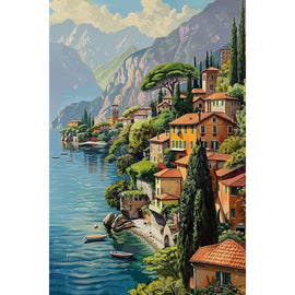 Coastal Landscape Canvas