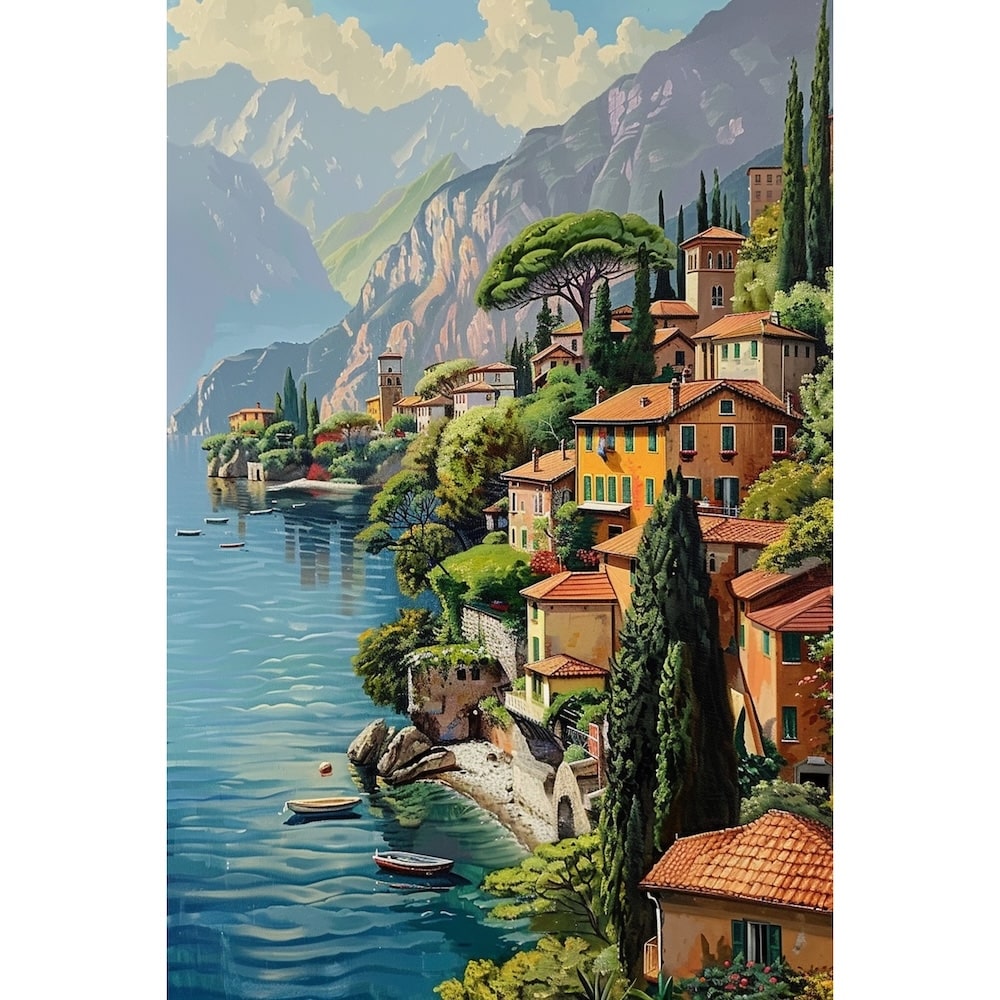 Coastal Landscape Canvas