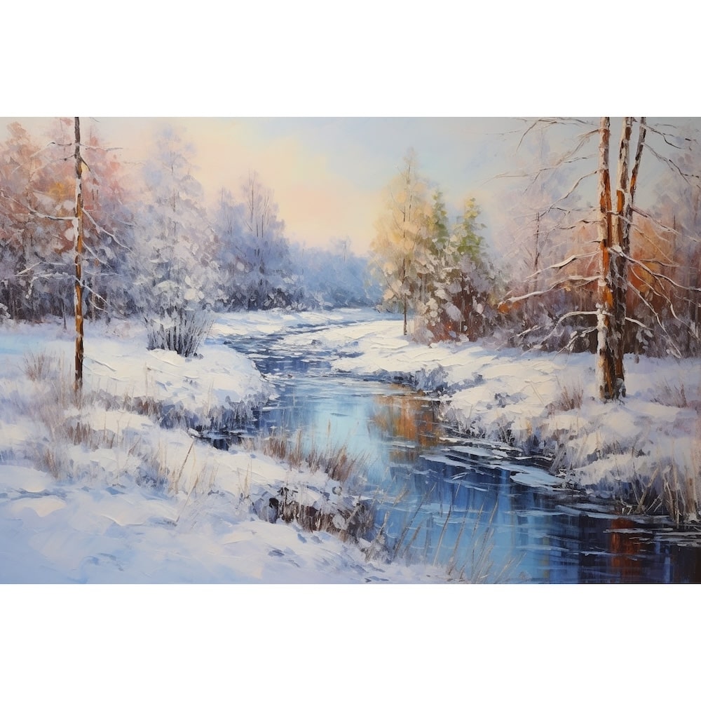 Winter Woodland Canvas
