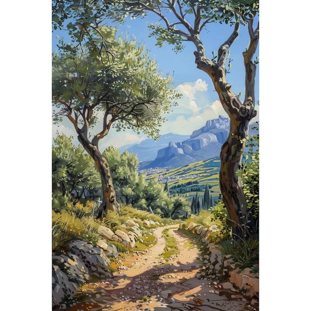 Rural Scenery Canvas