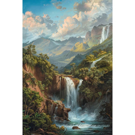 Natural Scenery Painting Canvas
