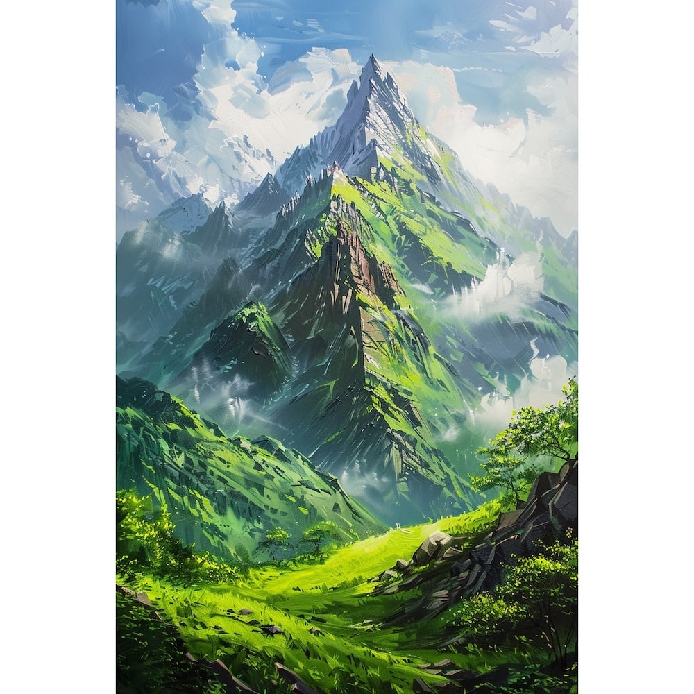 Acrylic Canvas of Landscape