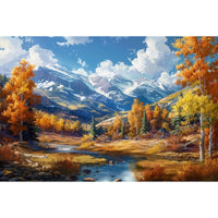 Thumbnail for Oil Canvas of Nature Scenery