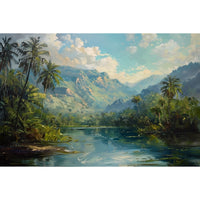 Thumbnail for Oil Colour Landscape Canvas