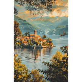 Italian Landscape Canvas