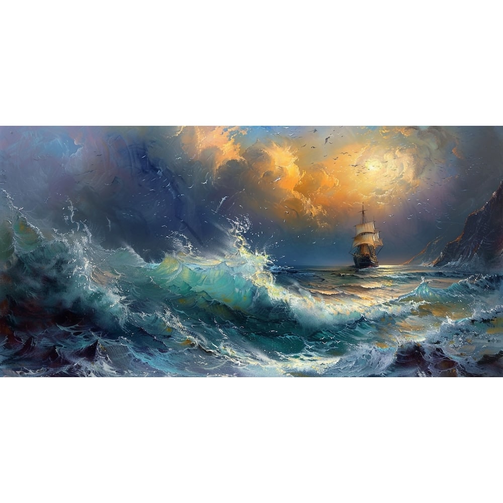Scenery Oil Canvas on Canvas