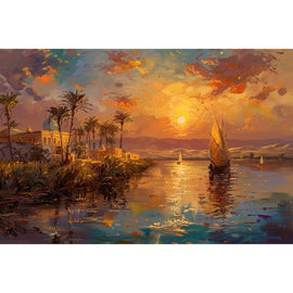 Egyptian Landscape Canvas