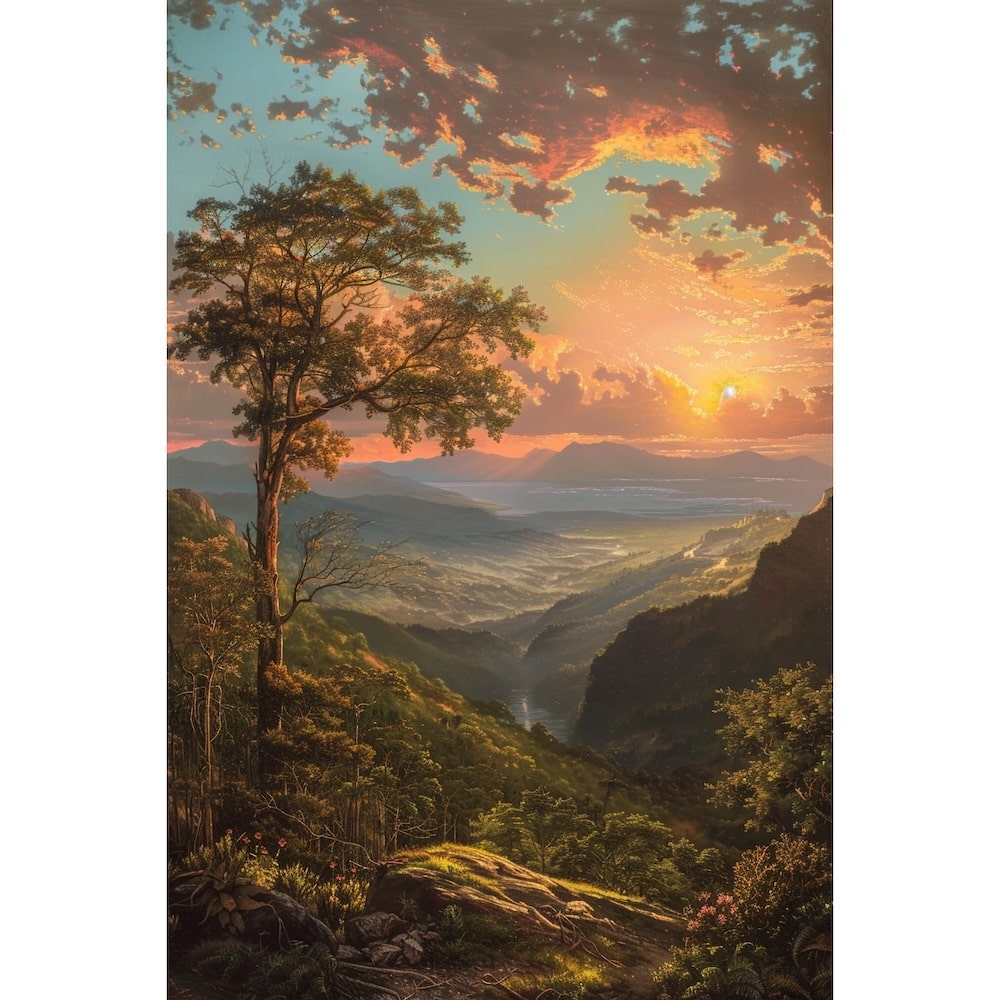 Landscape Canvas with Frame