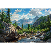 Thumbnail for American Landscape Oil Canvas